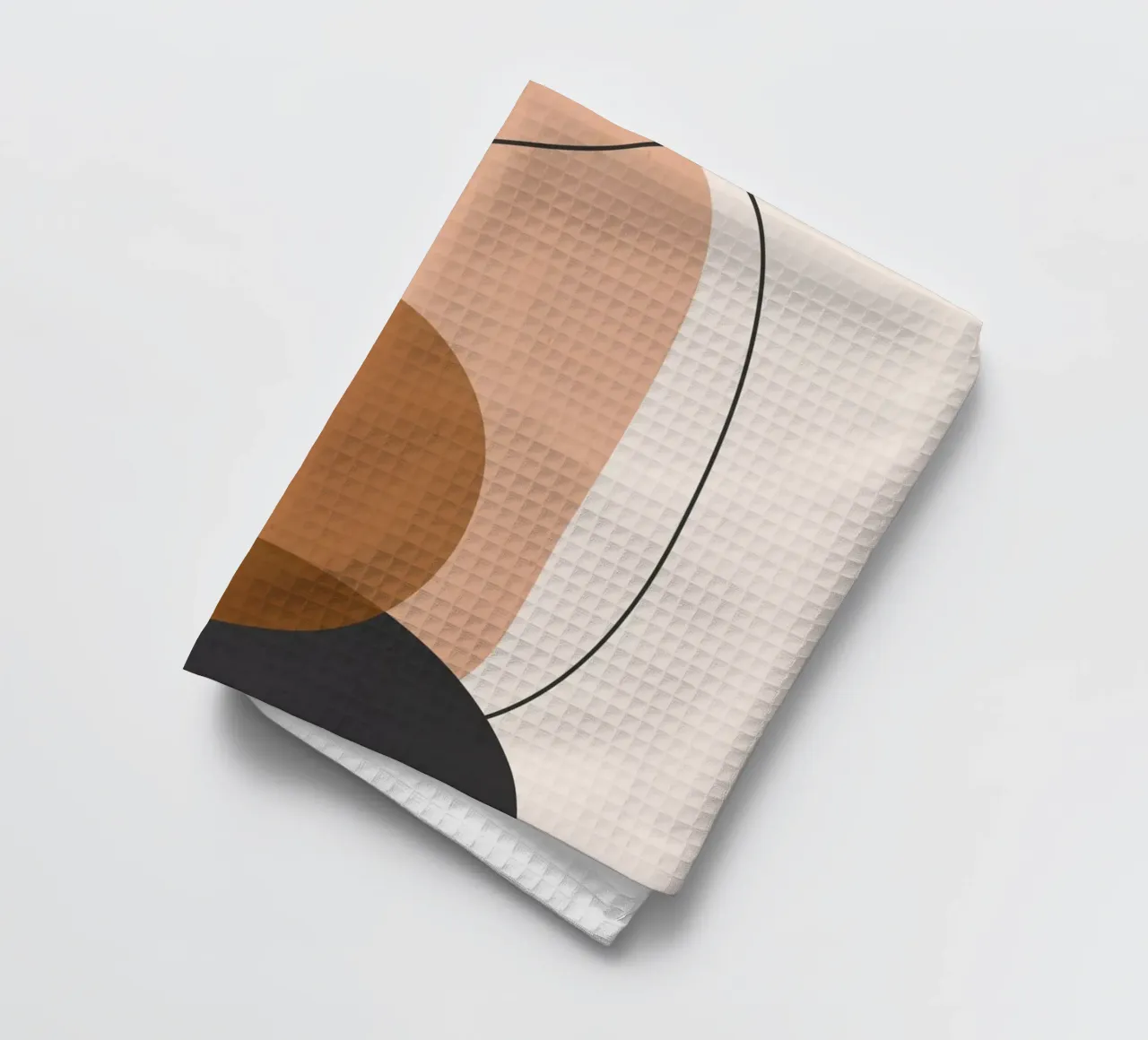 Minimale abstrakte Kunst 12 Geschirrtuch von ThingDesign