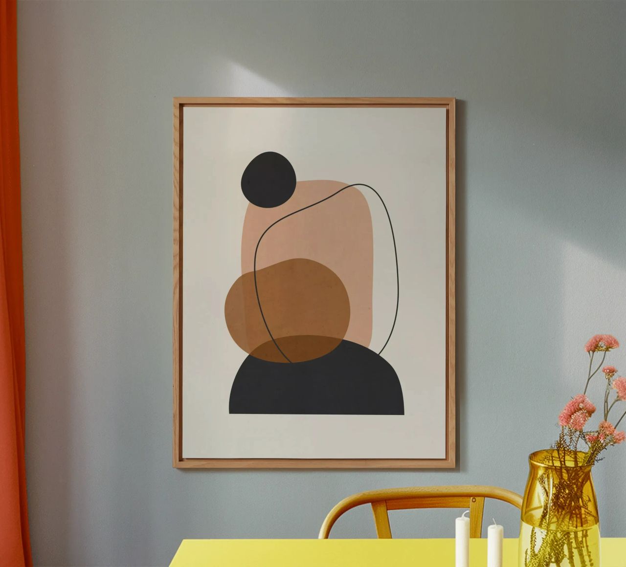 Arte astratta minimale 12 alluminio dibond da ThingDesign
