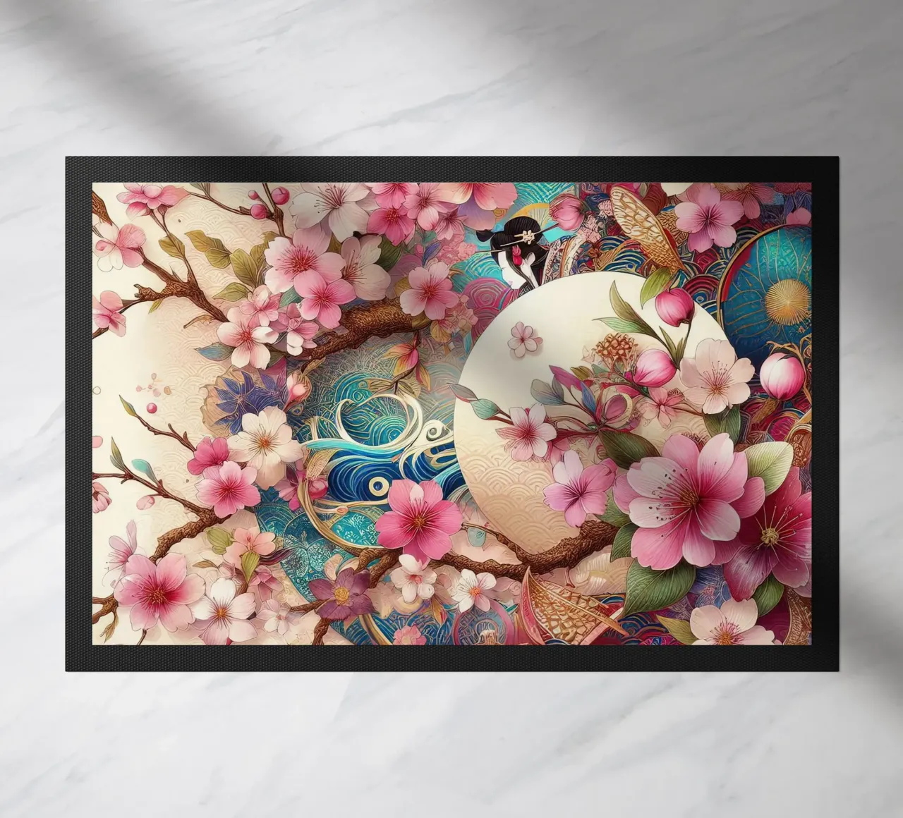 Sakura rosa zerbino da Delaney Okuneva