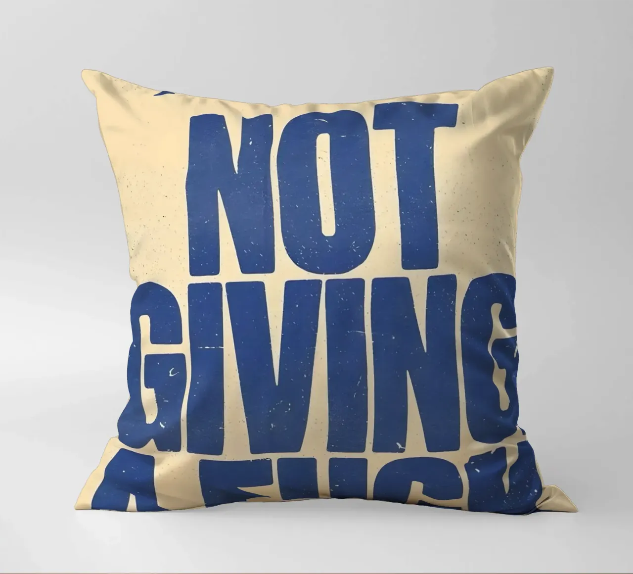 Normalise NOT GIVING A cuscino da Type & Tape