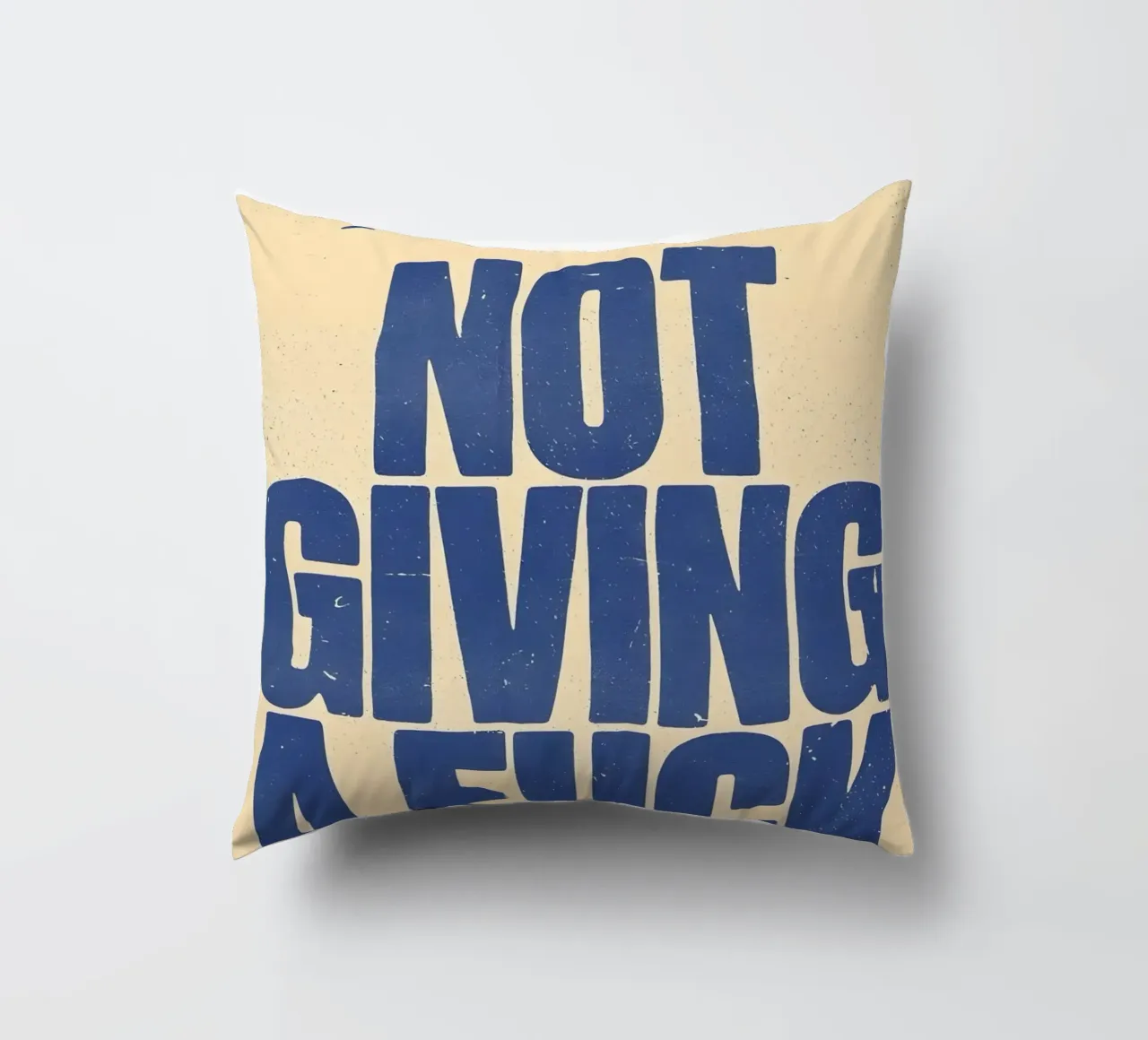 Normalise NOT GIVING A cuscino da Type & Tape