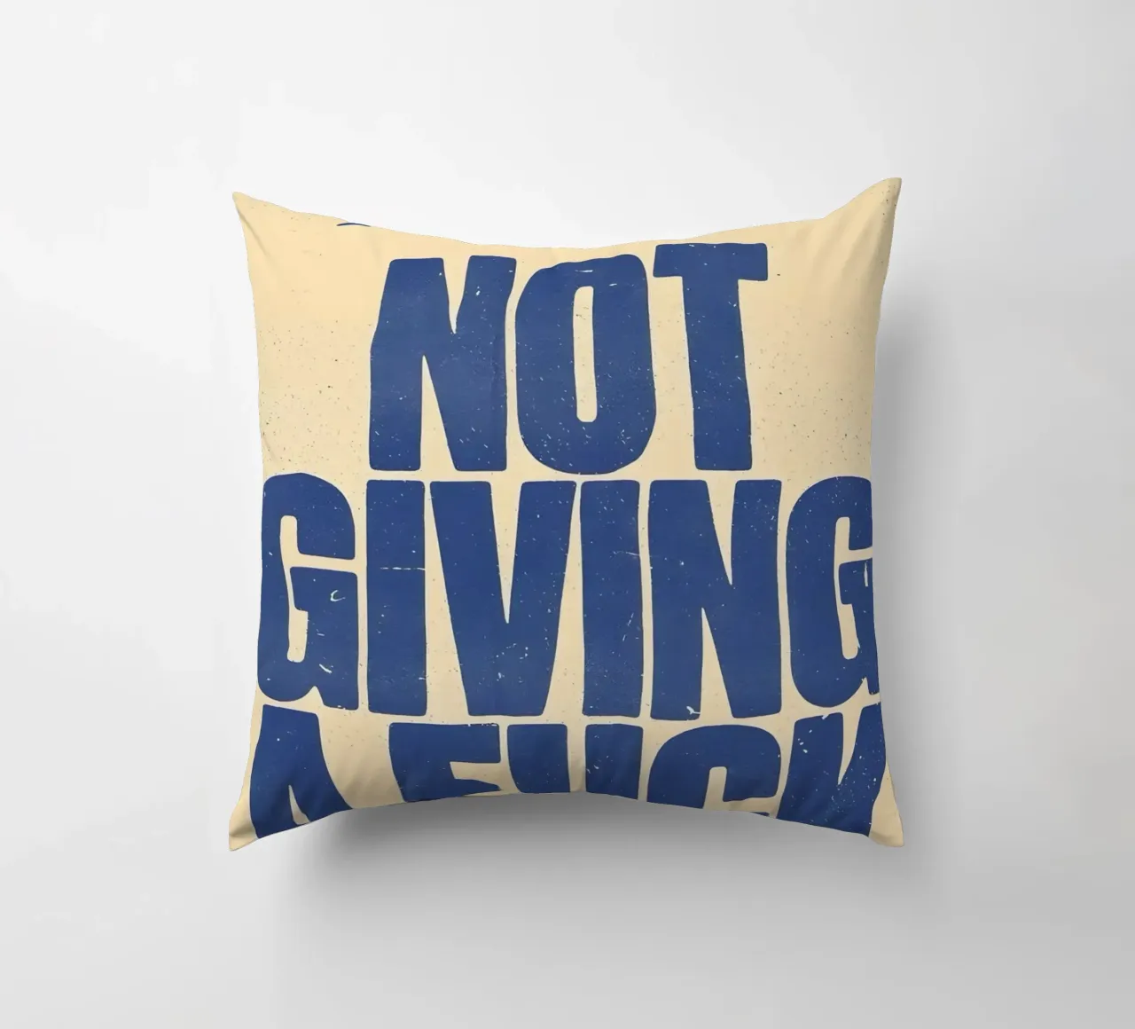 Normalise NOT GIVING A cuscino da Type & Tape