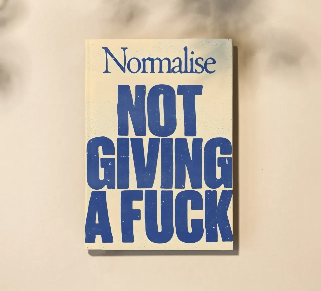 Normalise NOT GIVING A notebook by Type & Tape