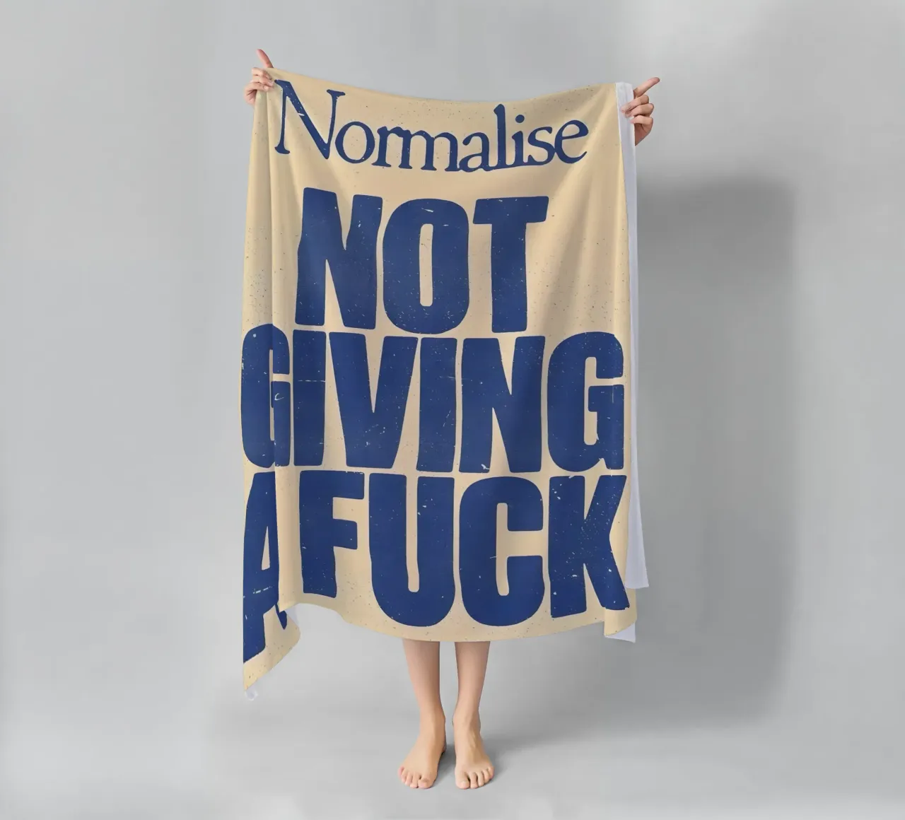 Normalise NOT GIVING A telo mare da Type & Tape