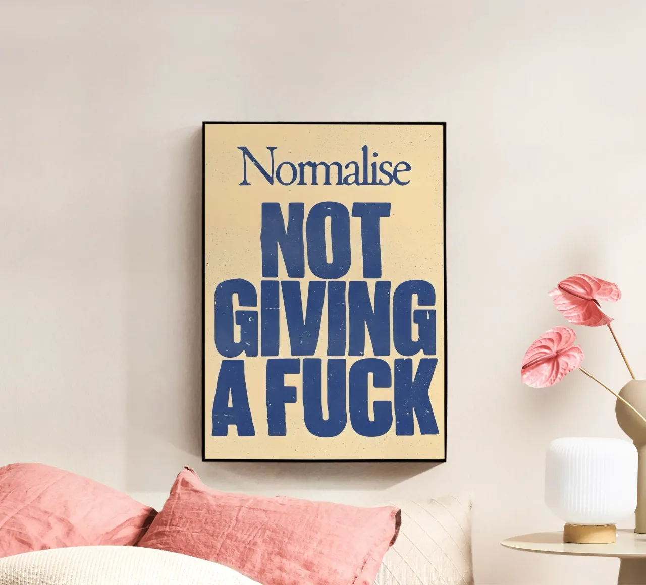 Normalise NOT GIVING A plexiglass da Type & Tape