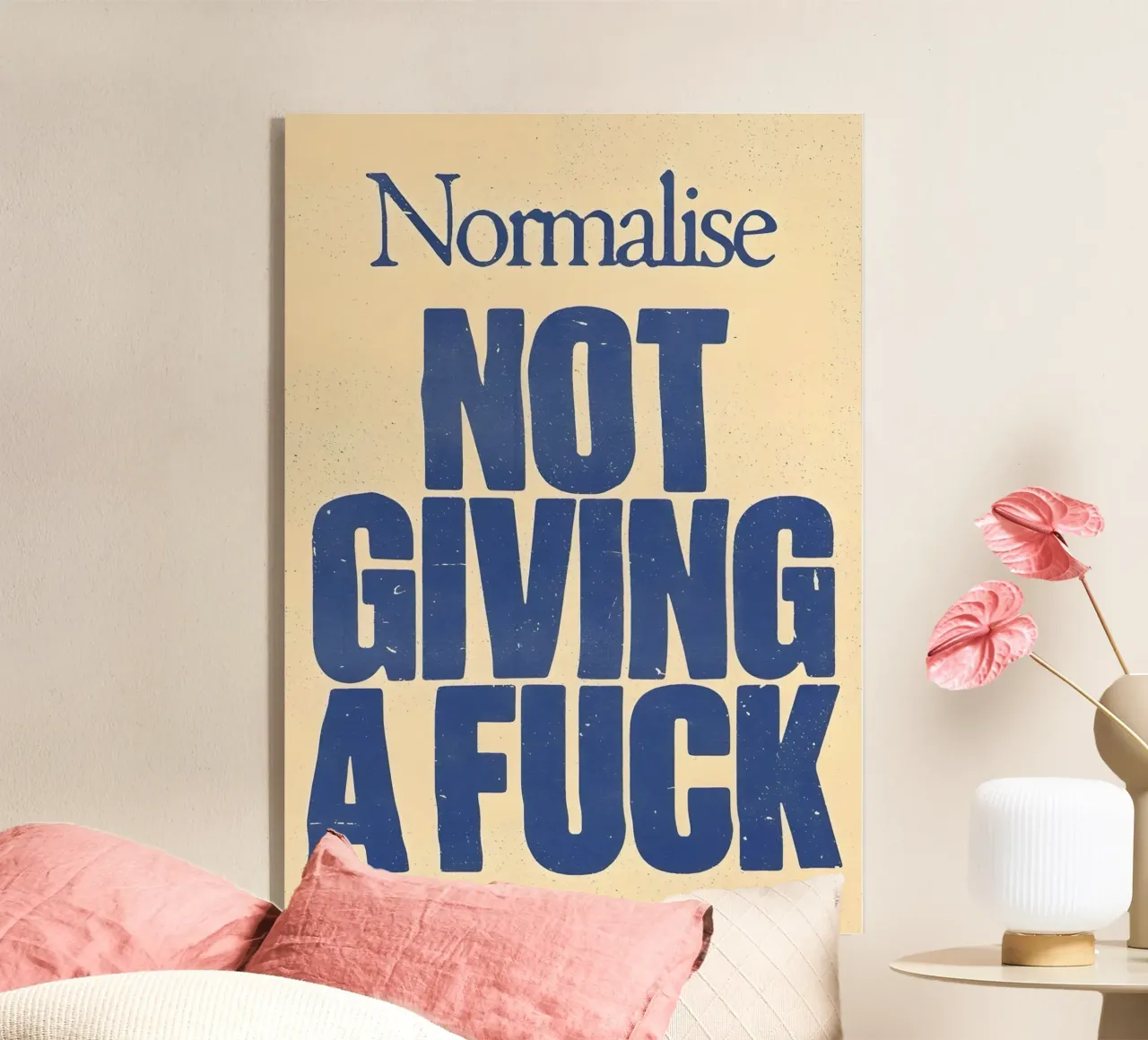 Normalise NOT GIVING A plexiglass da Type & Tape