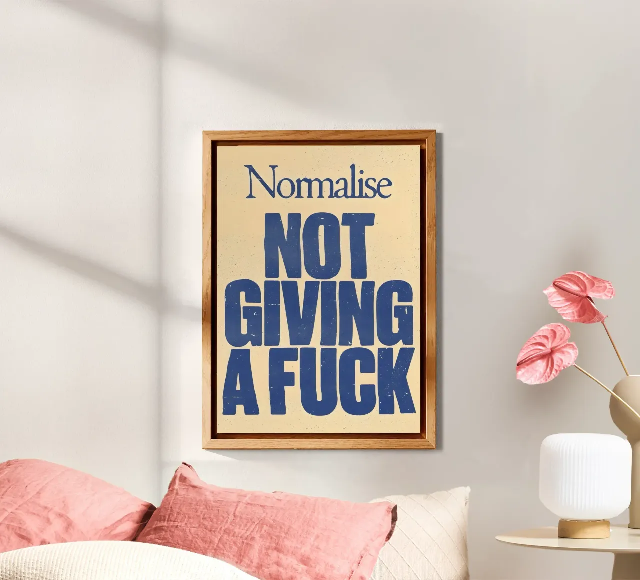 Normalise NOT GIVING A alluminio dibond da Type & Tape
