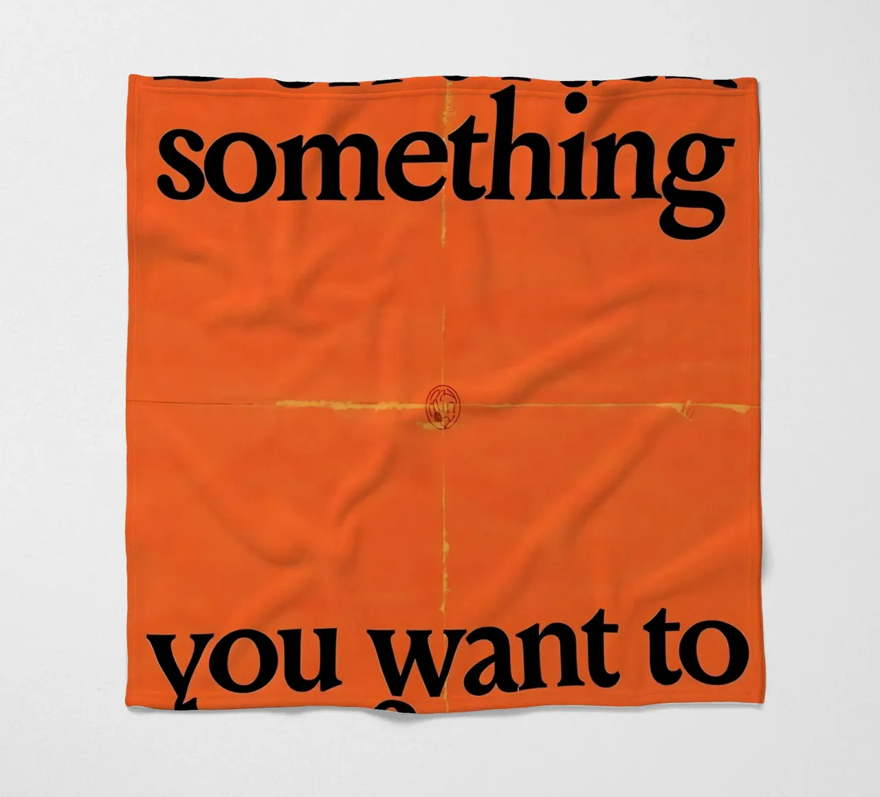 Don't rush something you want to last forever coperta in pile da Type & Tape