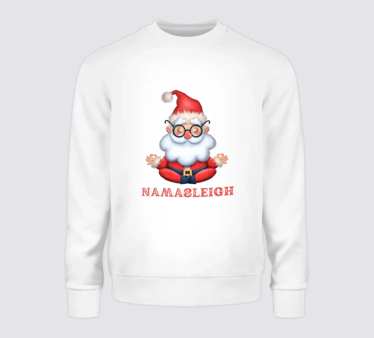 Babbo Natale e la luce del sole felpa da muhidines