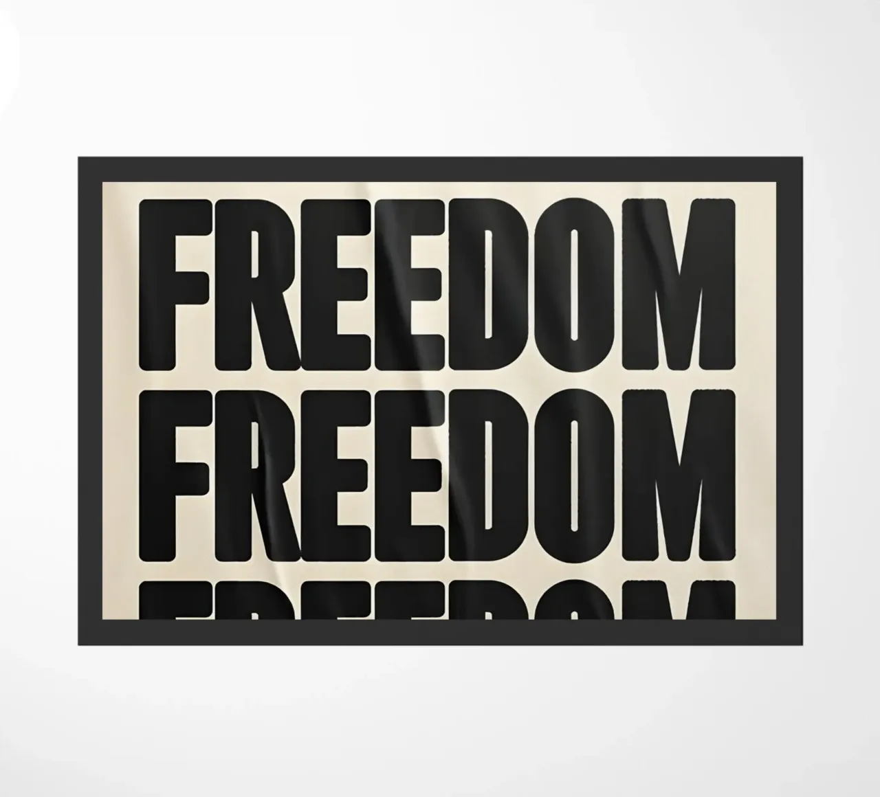 FREEDOM zerbino da Type & Tape