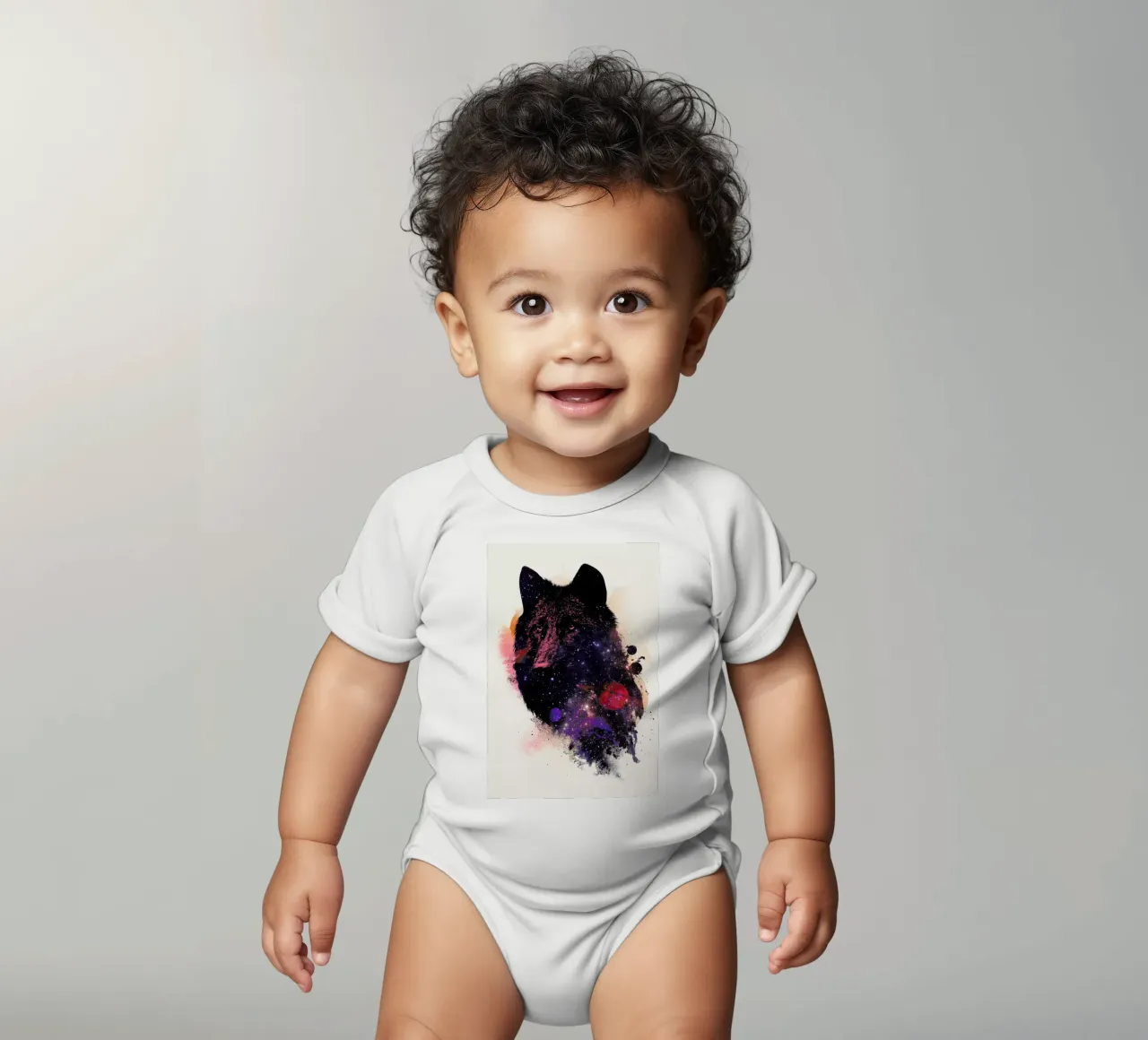 Universal Wolf body bébé de Róbert Farkas