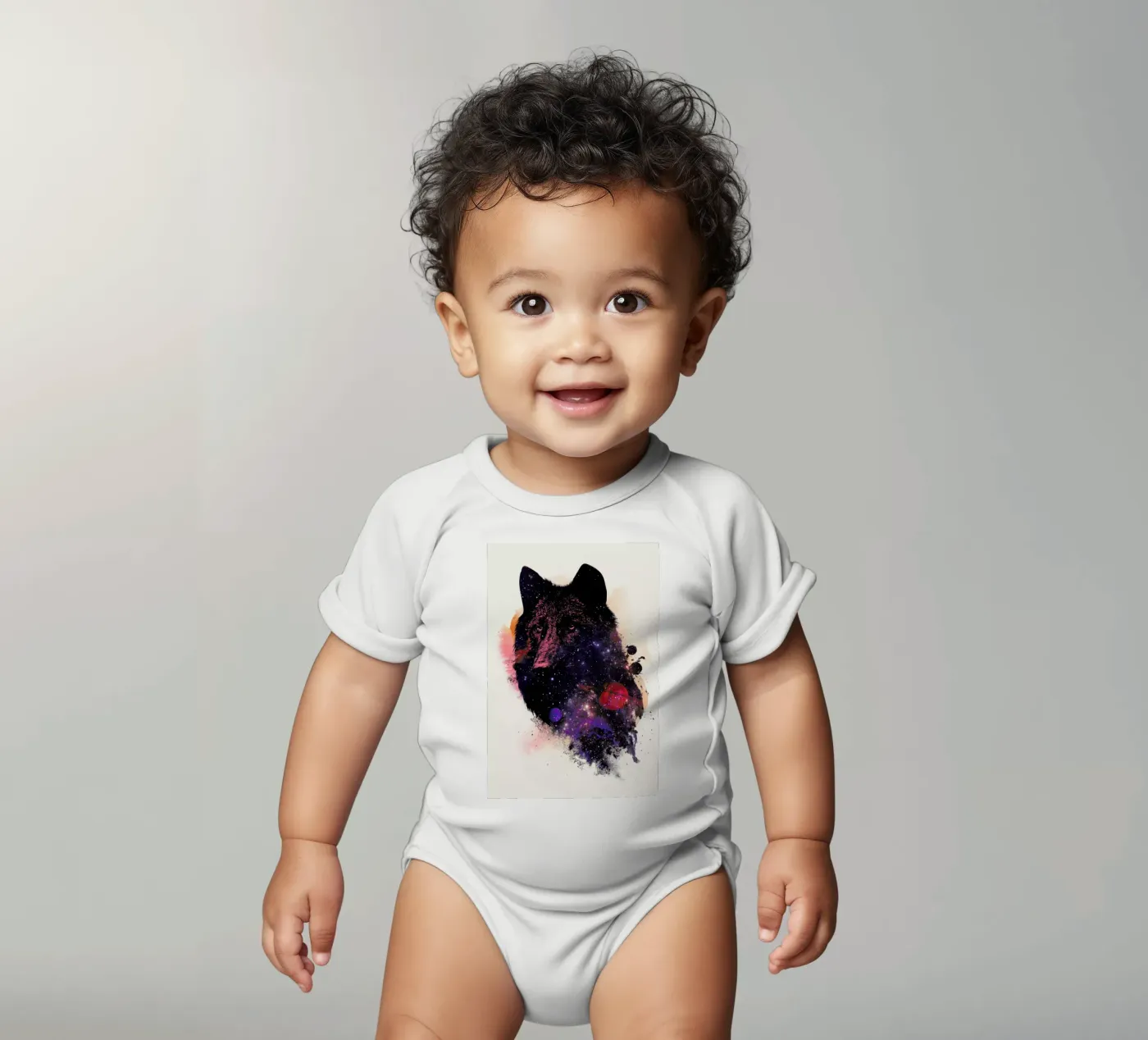 Universal Wolf body bébé de Róbert Farkas