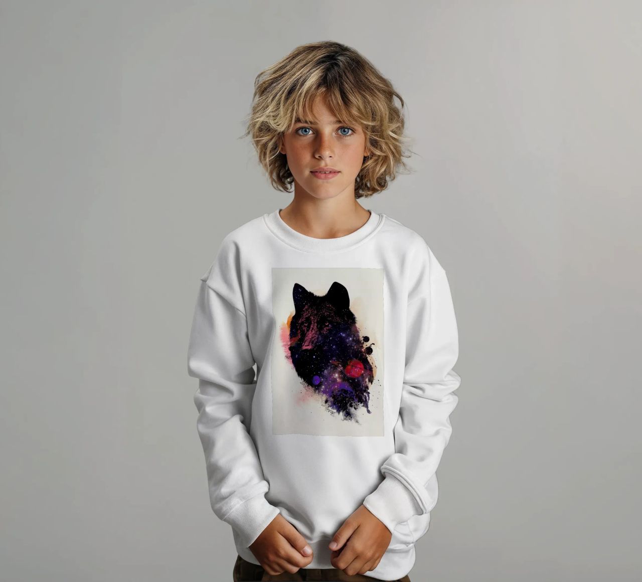 Universal Wolf felpa bambino da Róbert Farkas