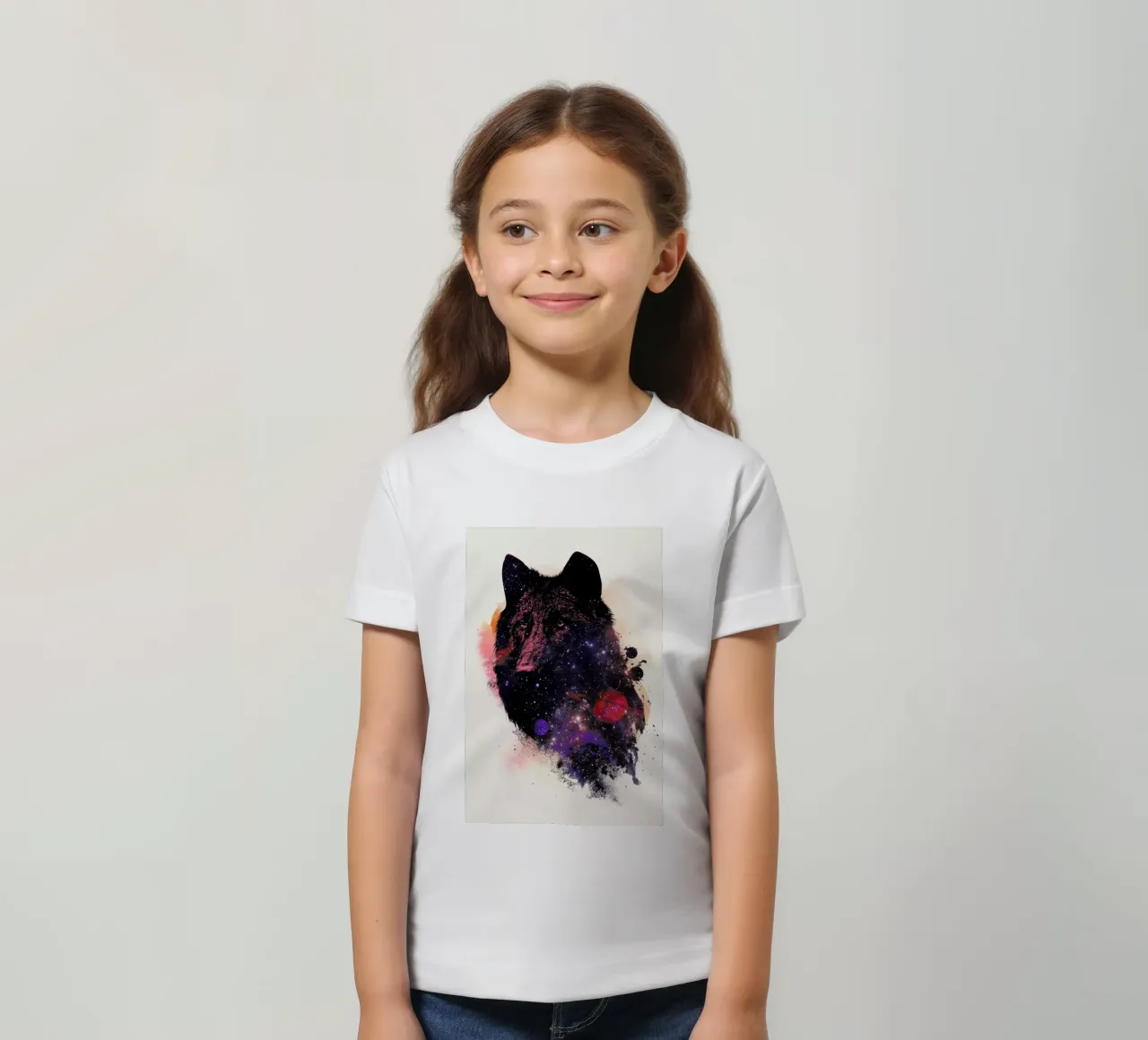 Universal Wolf t-shirt bambini da Róbert Farkas