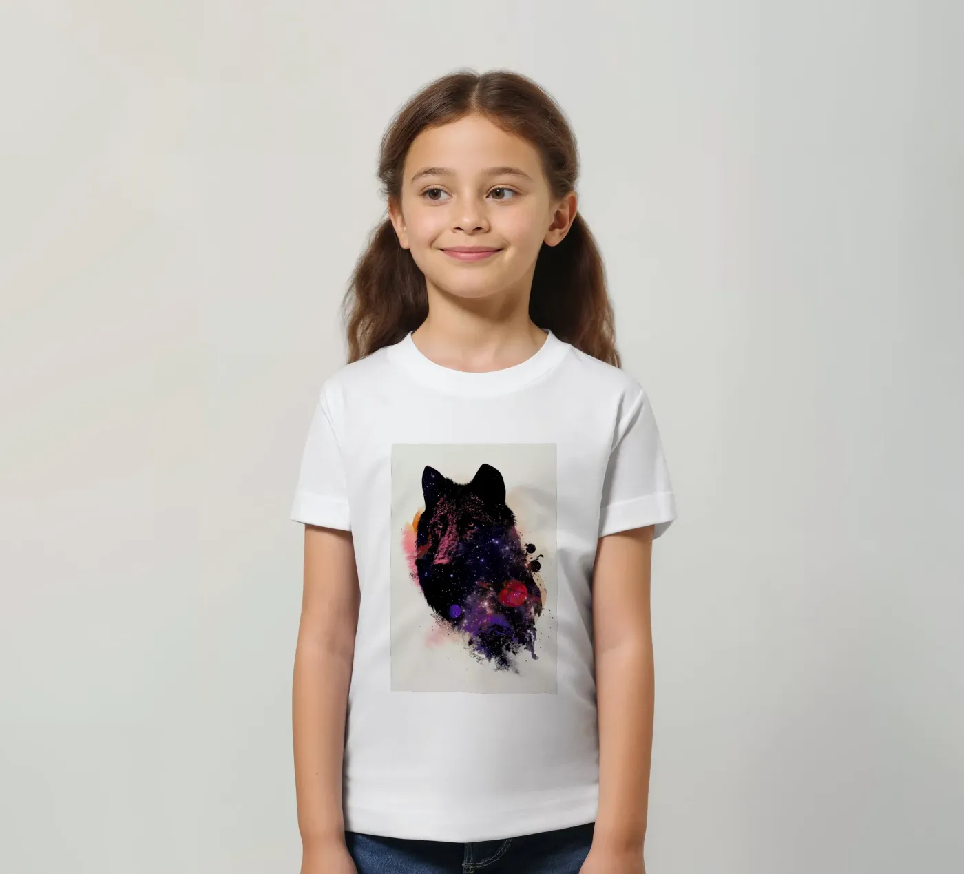 Universal Wolf kinder t-shirt van Róbert Farkas