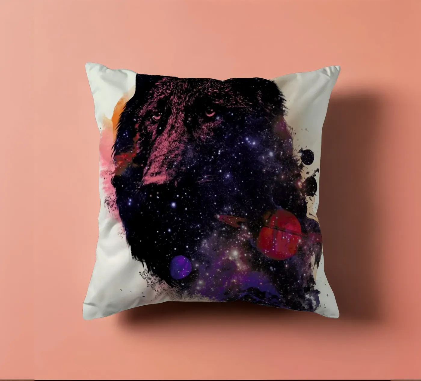 Universal Wolf coussin de Róbert Farkas