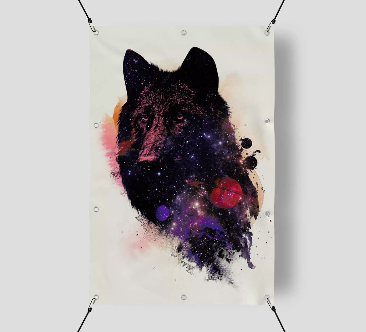 Universal Wolf telo in pvc da Róbert Farkas