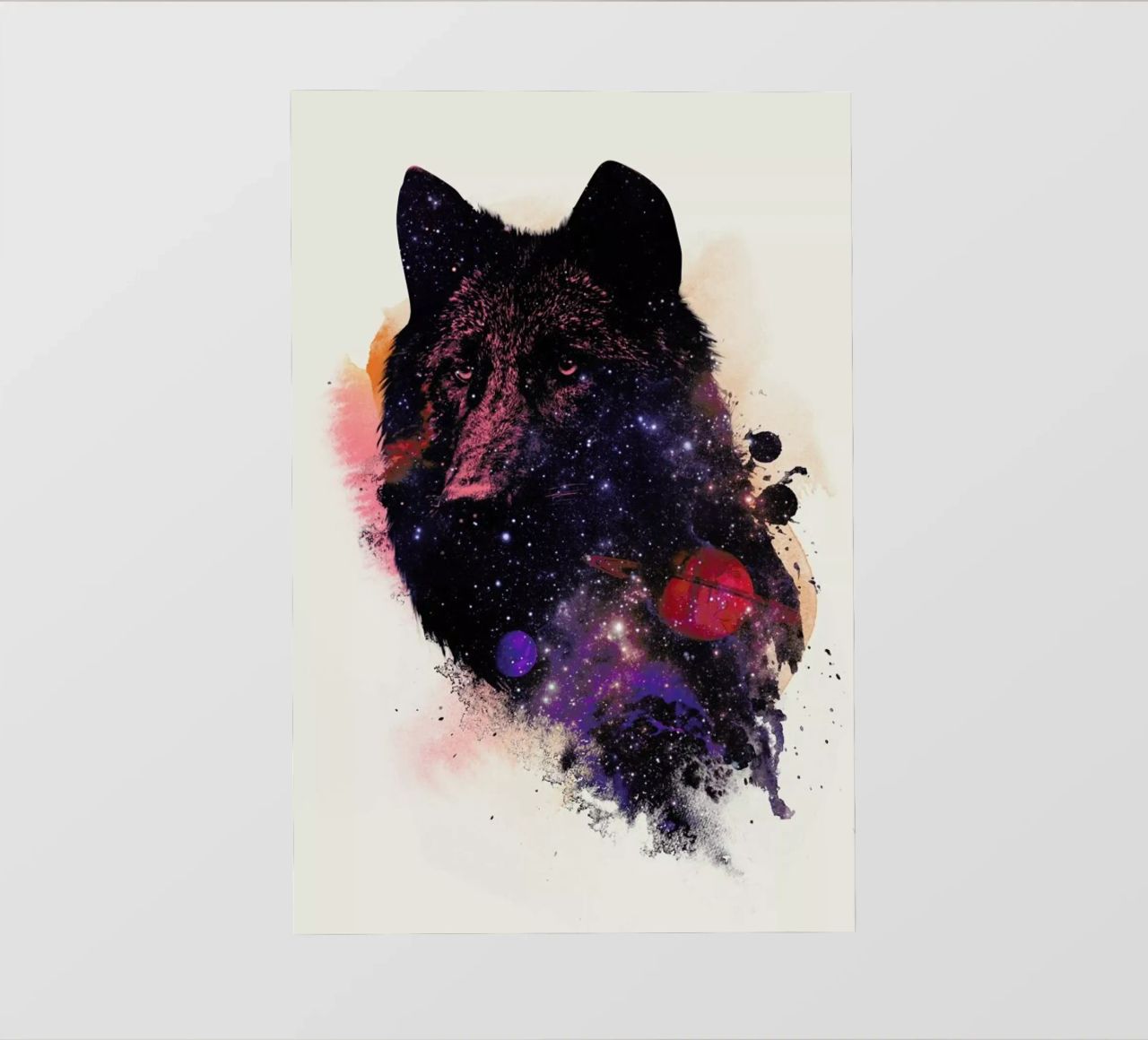 Universal Wolf telo in pvc da Róbert Farkas