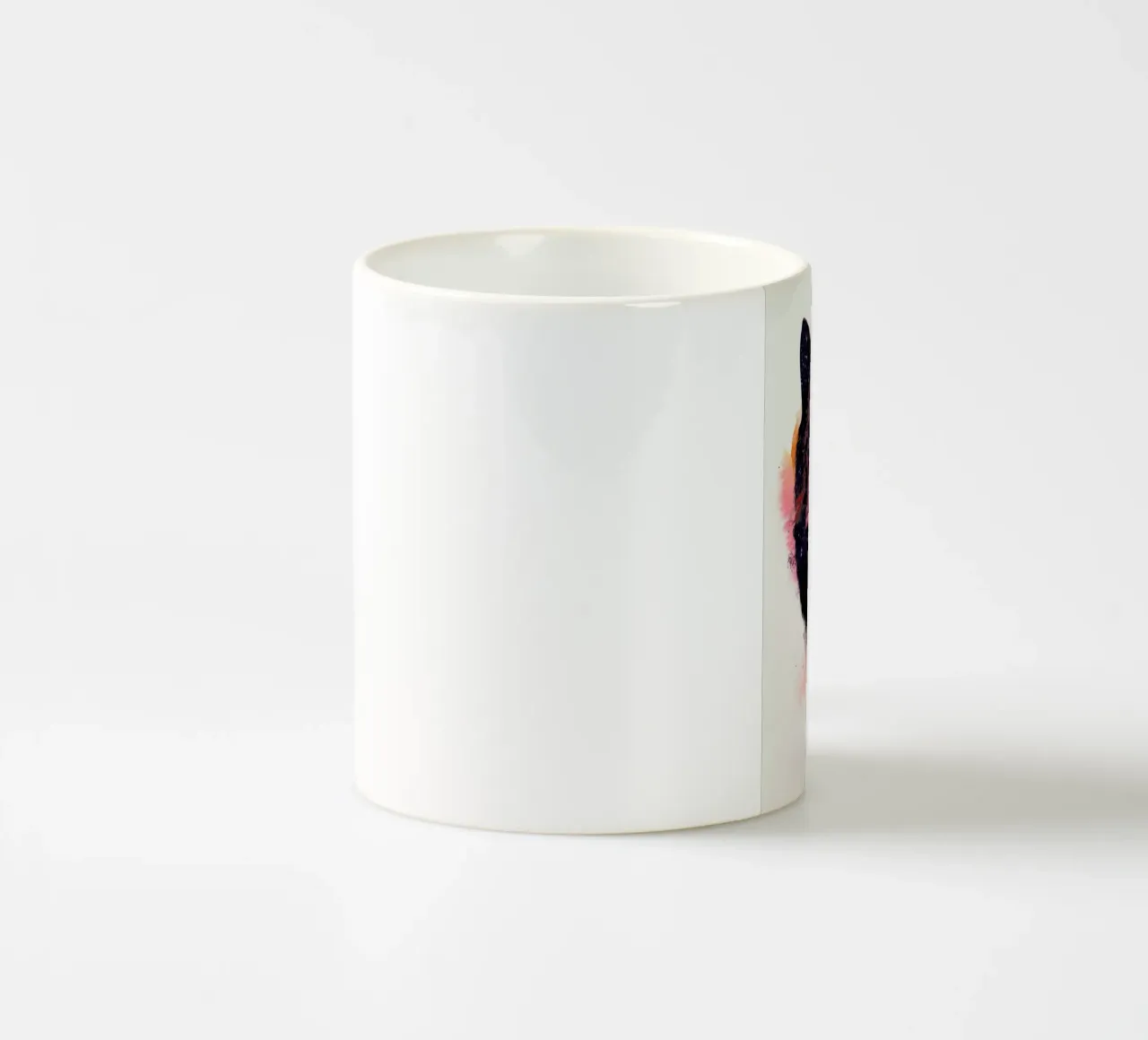Universal Wolf Keramik Tasse von Róbert Farkas