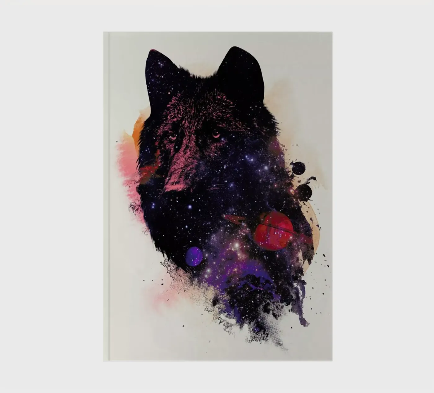 Universal Wolf notebook by Róbert Farkas