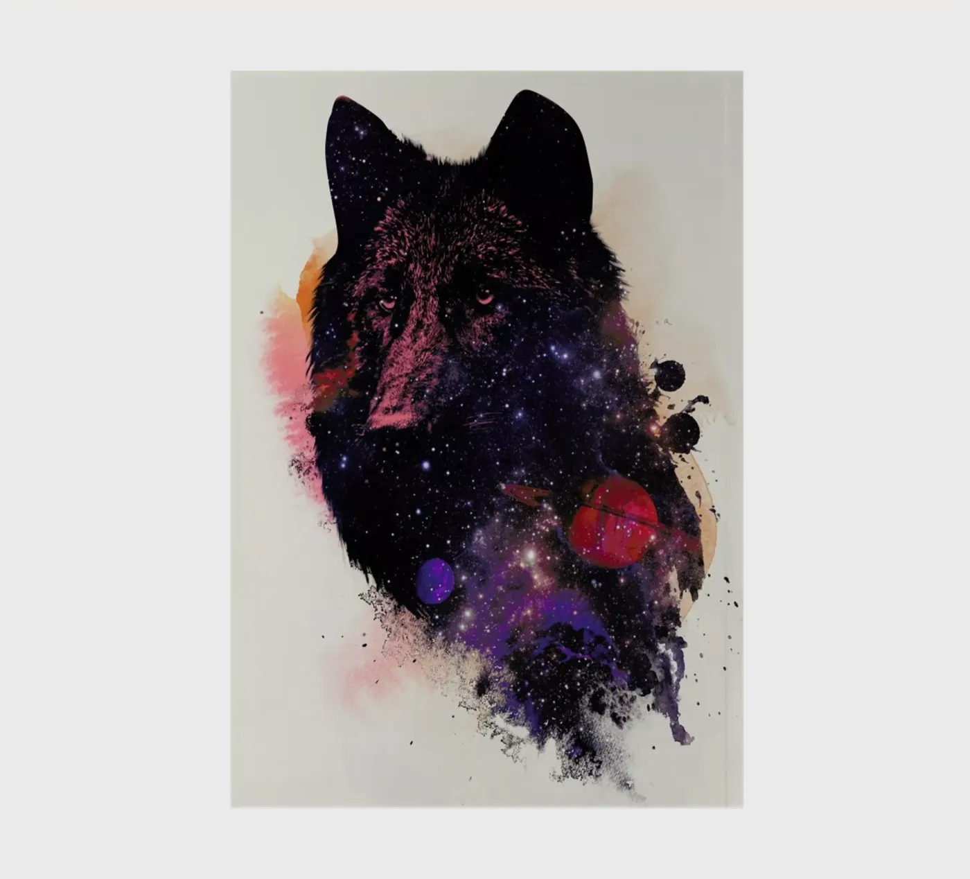 Universal Wolf notebook by Róbert Farkas