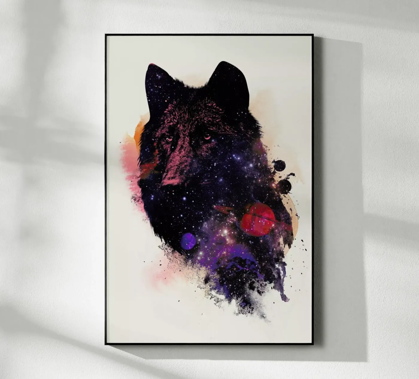 Universal Wolf Acryl-Glas von Róbert Farkas