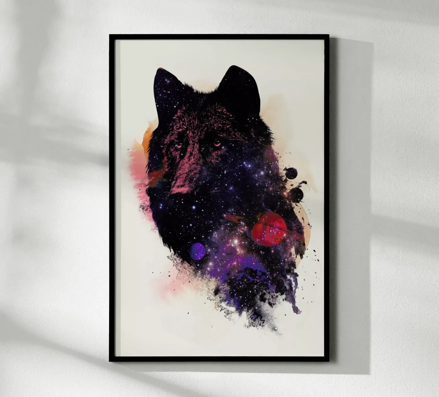 Universal Wolf poster de Róbert Farkas
