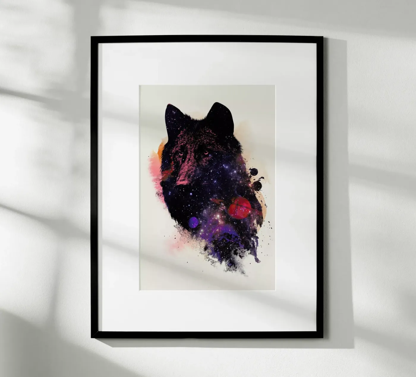 Universal Wolf poster de Róbert Farkas