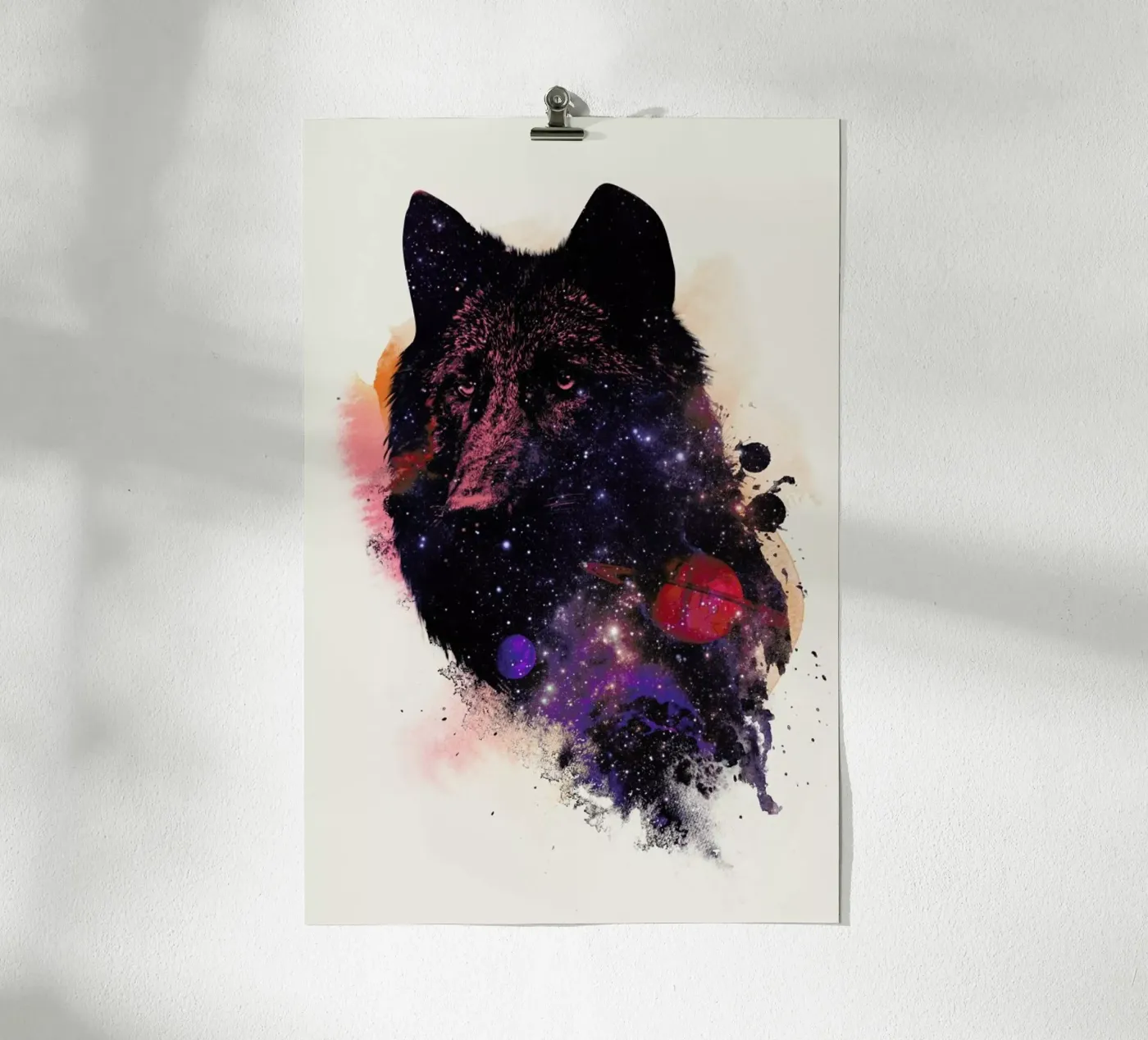 Universal Wolf poster de Róbert Farkas