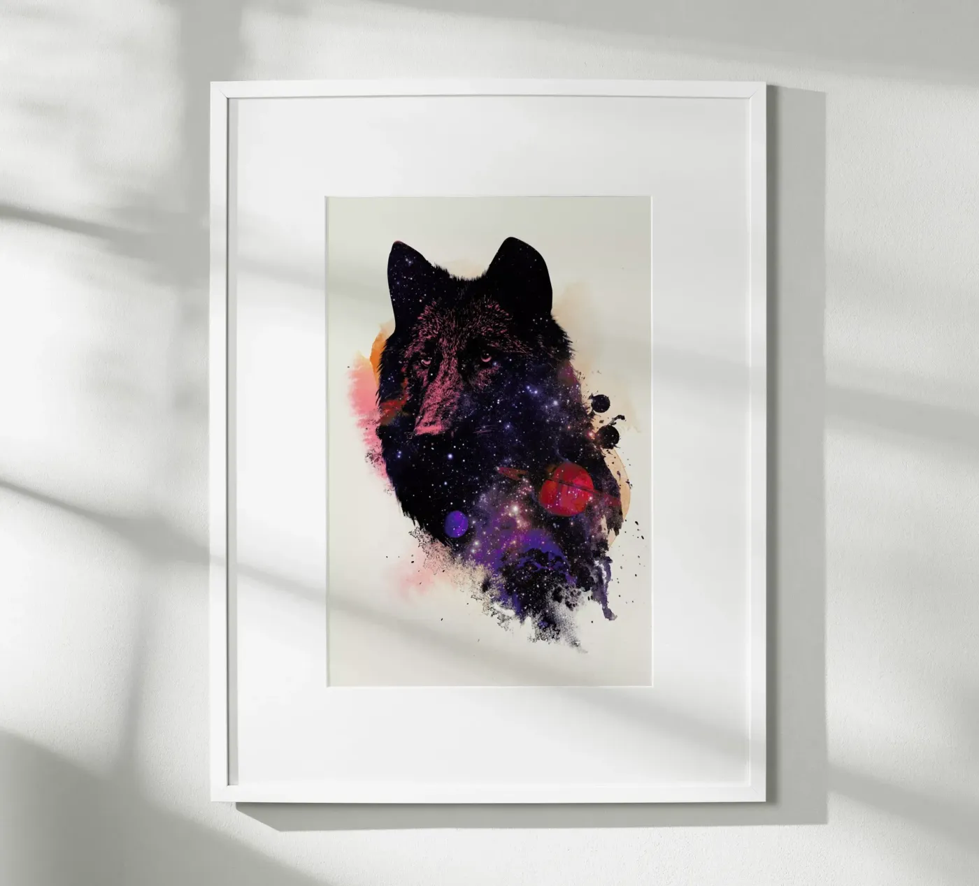 Universal Wolf poster de Róbert Farkas