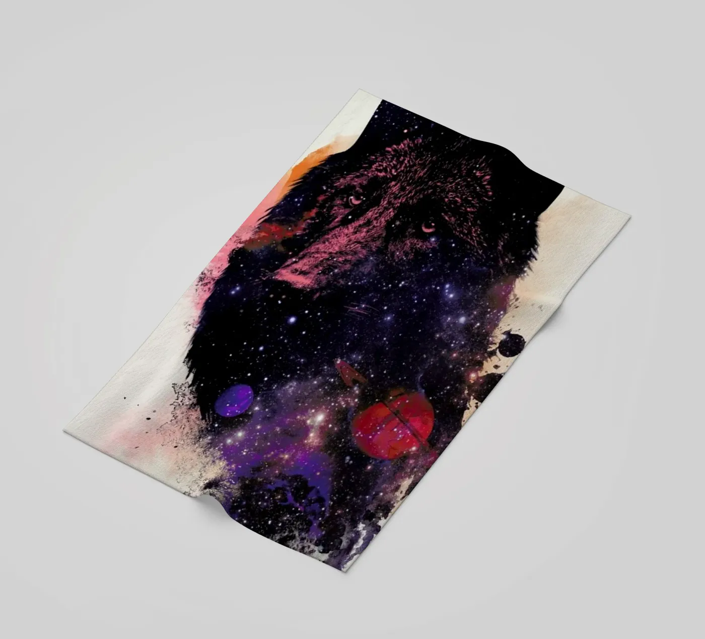 Universal Wolf strandhanddoek van Róbert Farkas