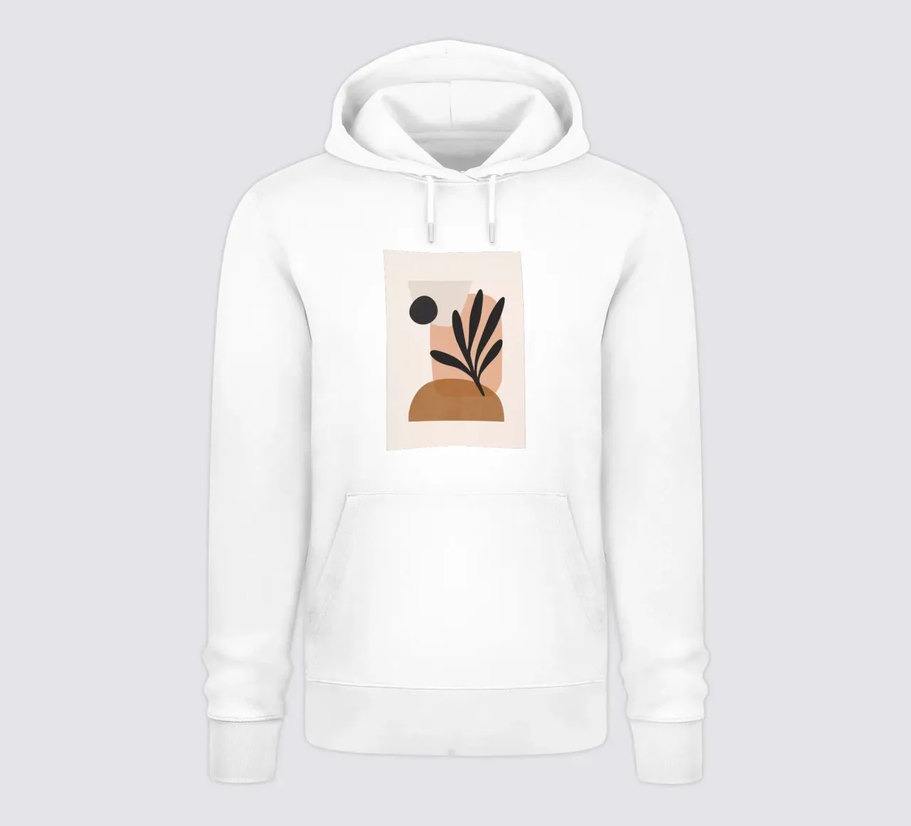 Arte astratta minimale 11 felpa con cappuccio da ThingDesign