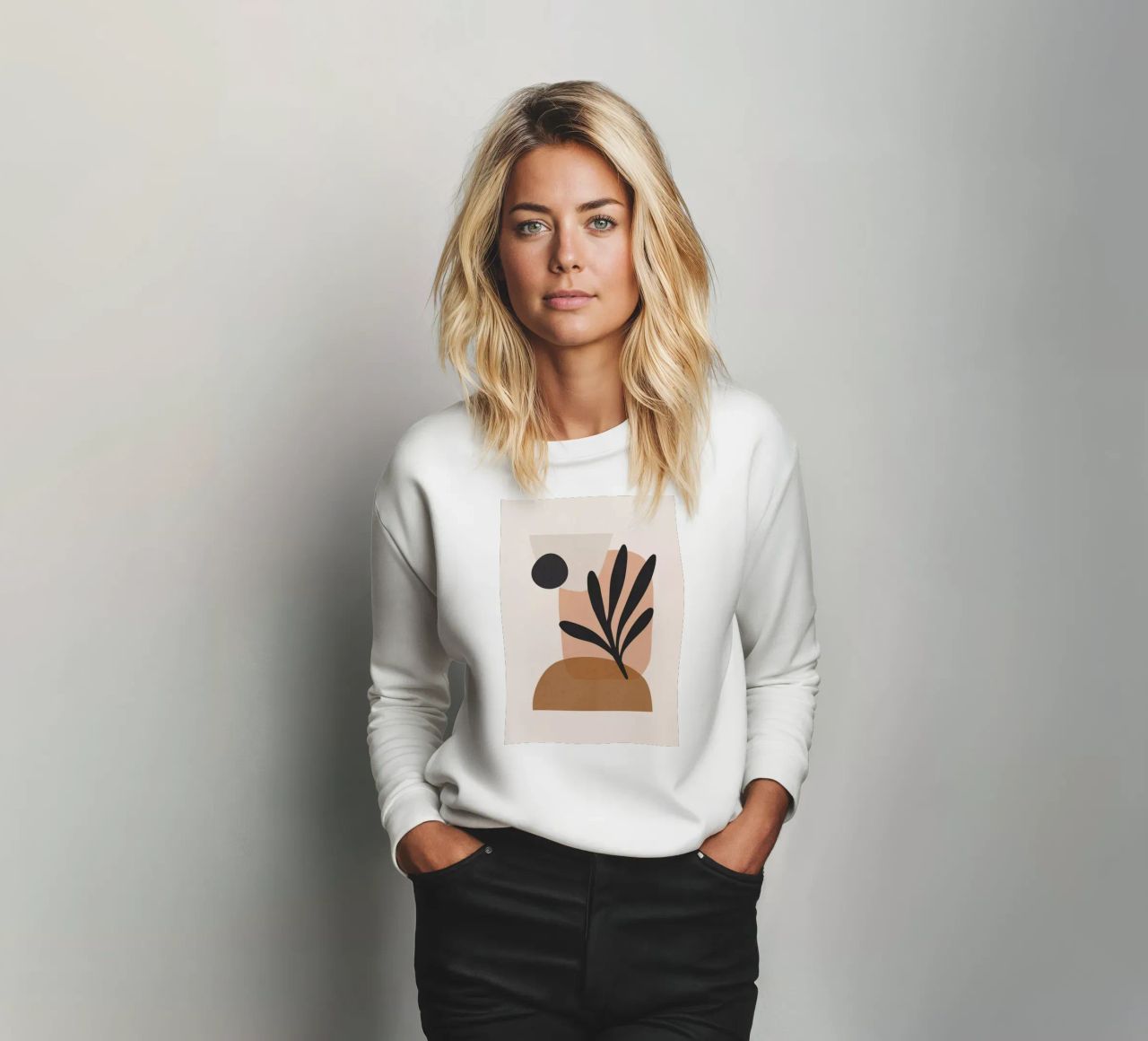 Arte astratta minimale 11 felpa da ThingDesign