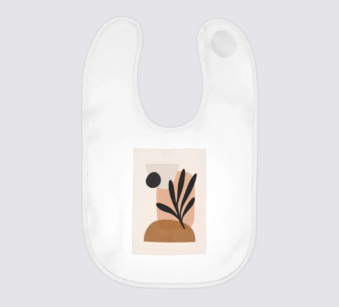 Arte astratta minimale 11 bavaglino da ThingDesign