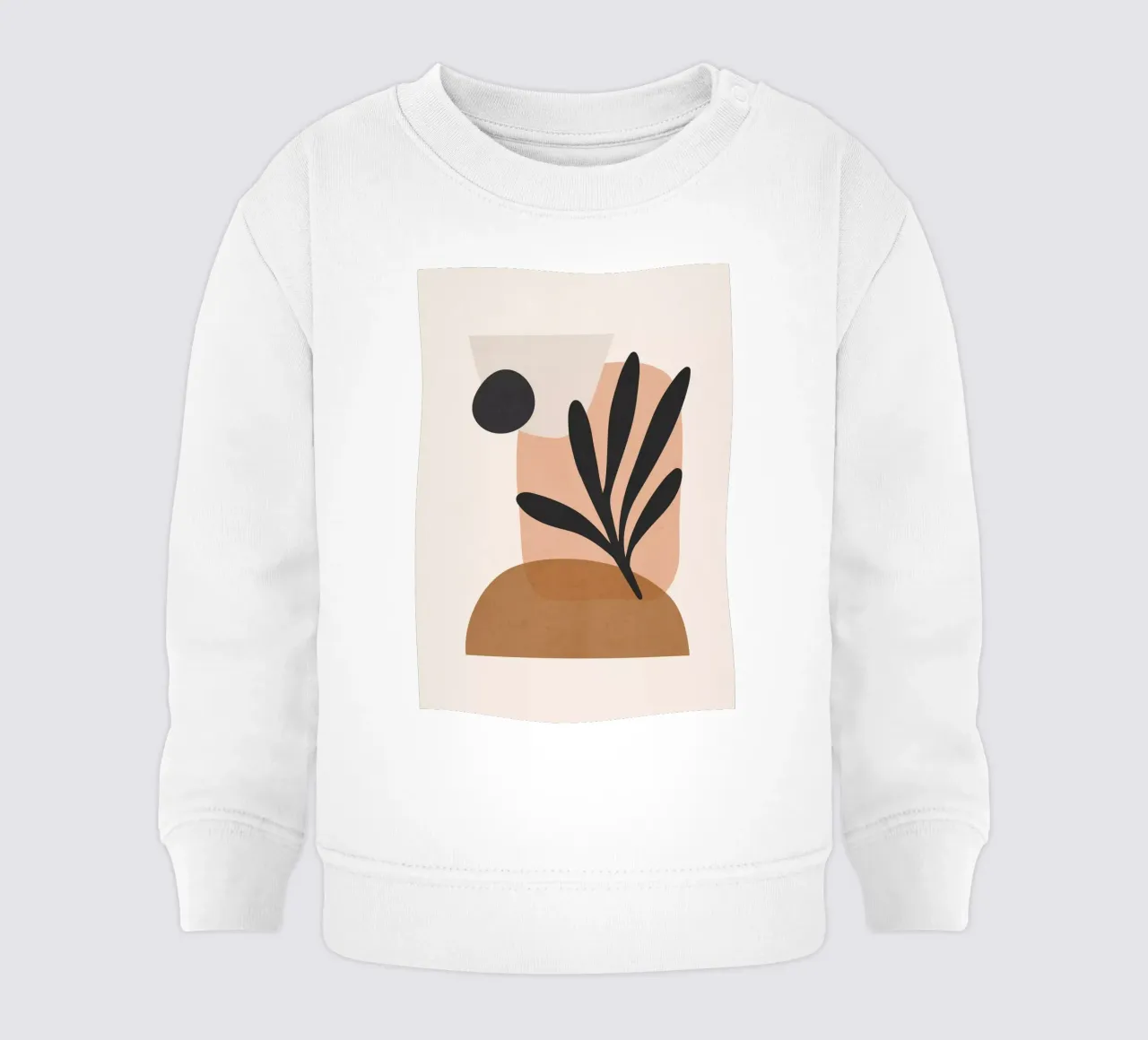 Arte astratta minimale 11 felpa neonato da ThingDesign