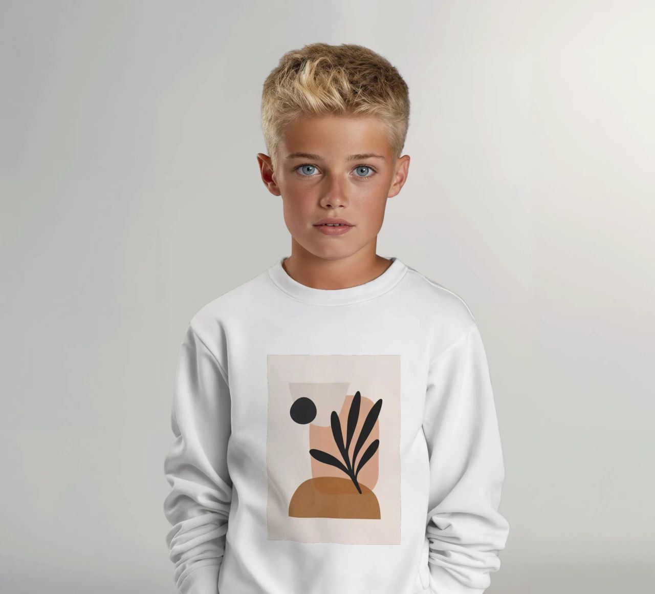 Arte astratta minimale 11 felpa bambino da ThingDesign