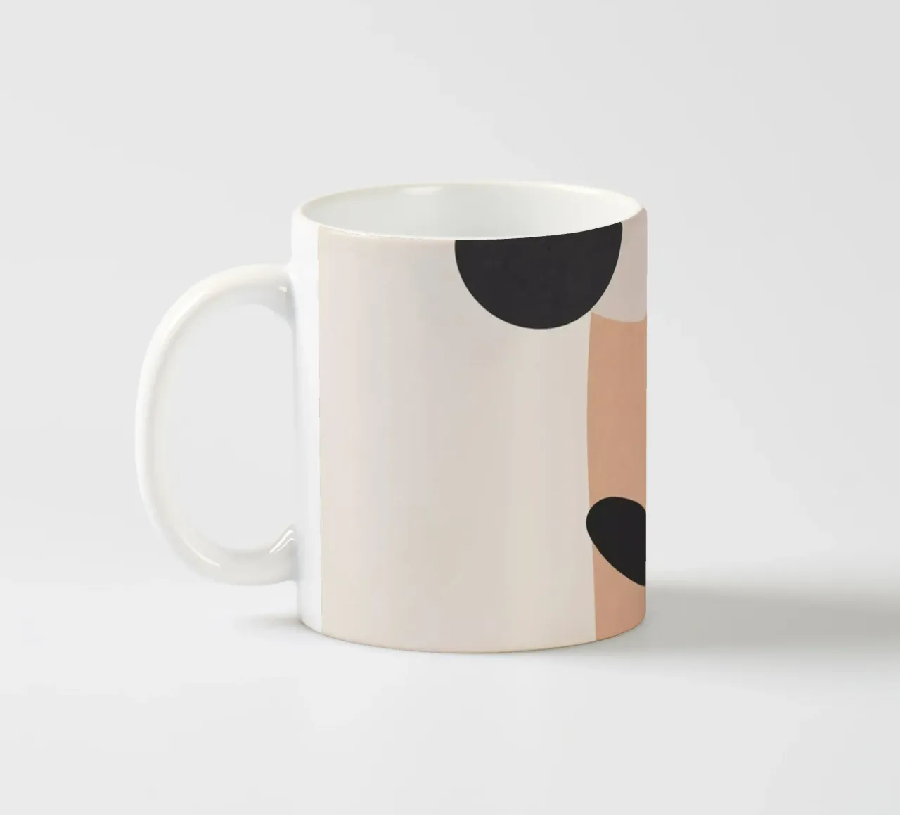 Art abstrait minimal 11 mug en céramique de ThingDesign