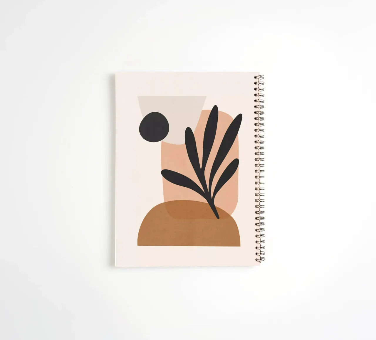 Minimalistische abstrakte Kunst 11 Ringbuch von ThingDesign