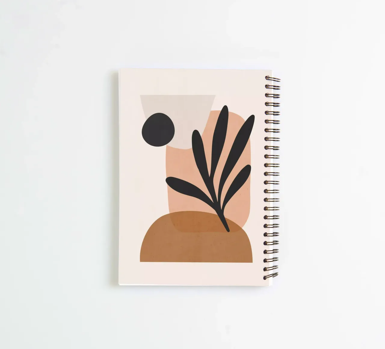 Minimalistische abstrakte Kunst 11 Ringbuch von ThingDesign