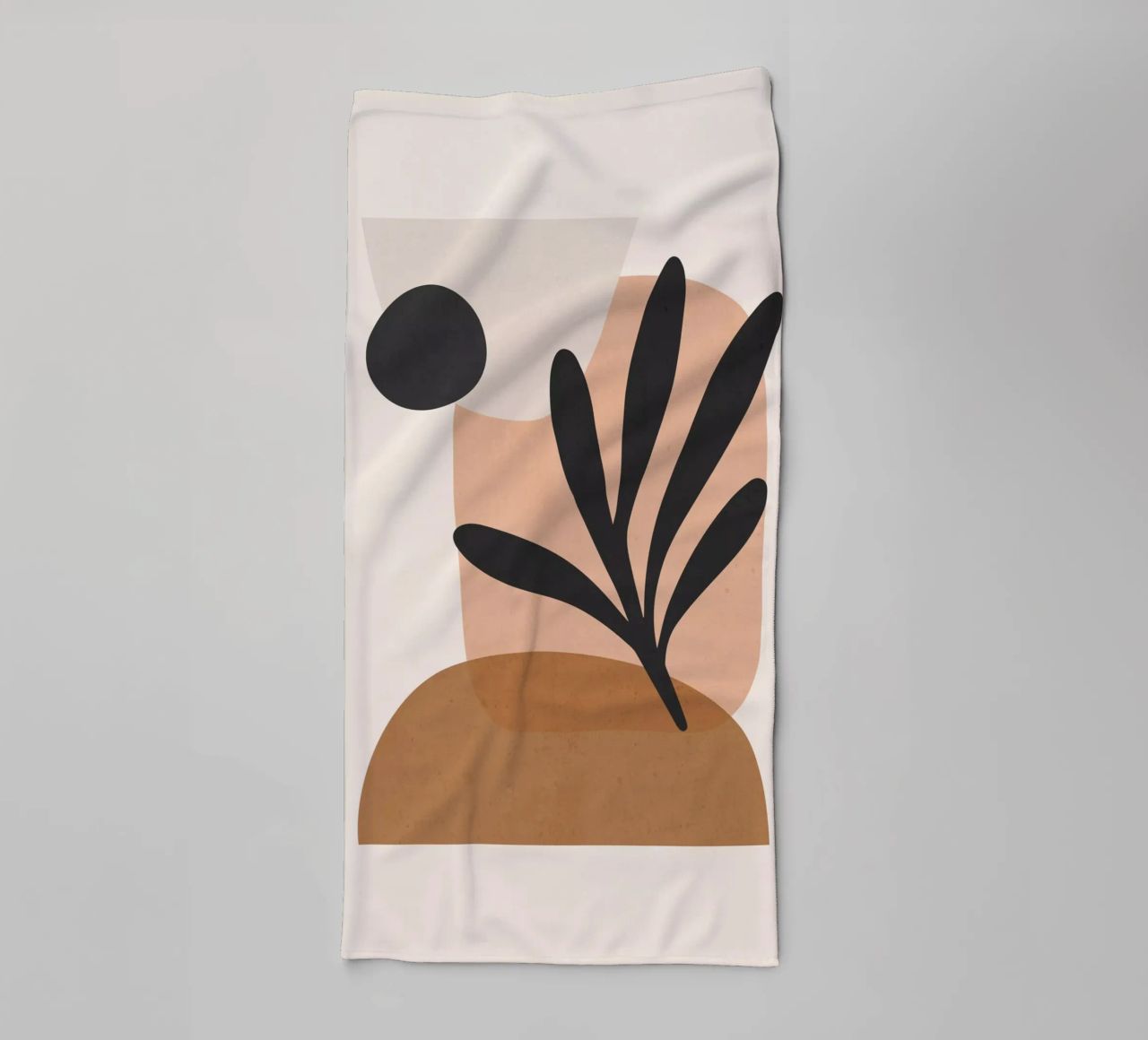 Minimal Abstract Art 11 towel by ThingDesign