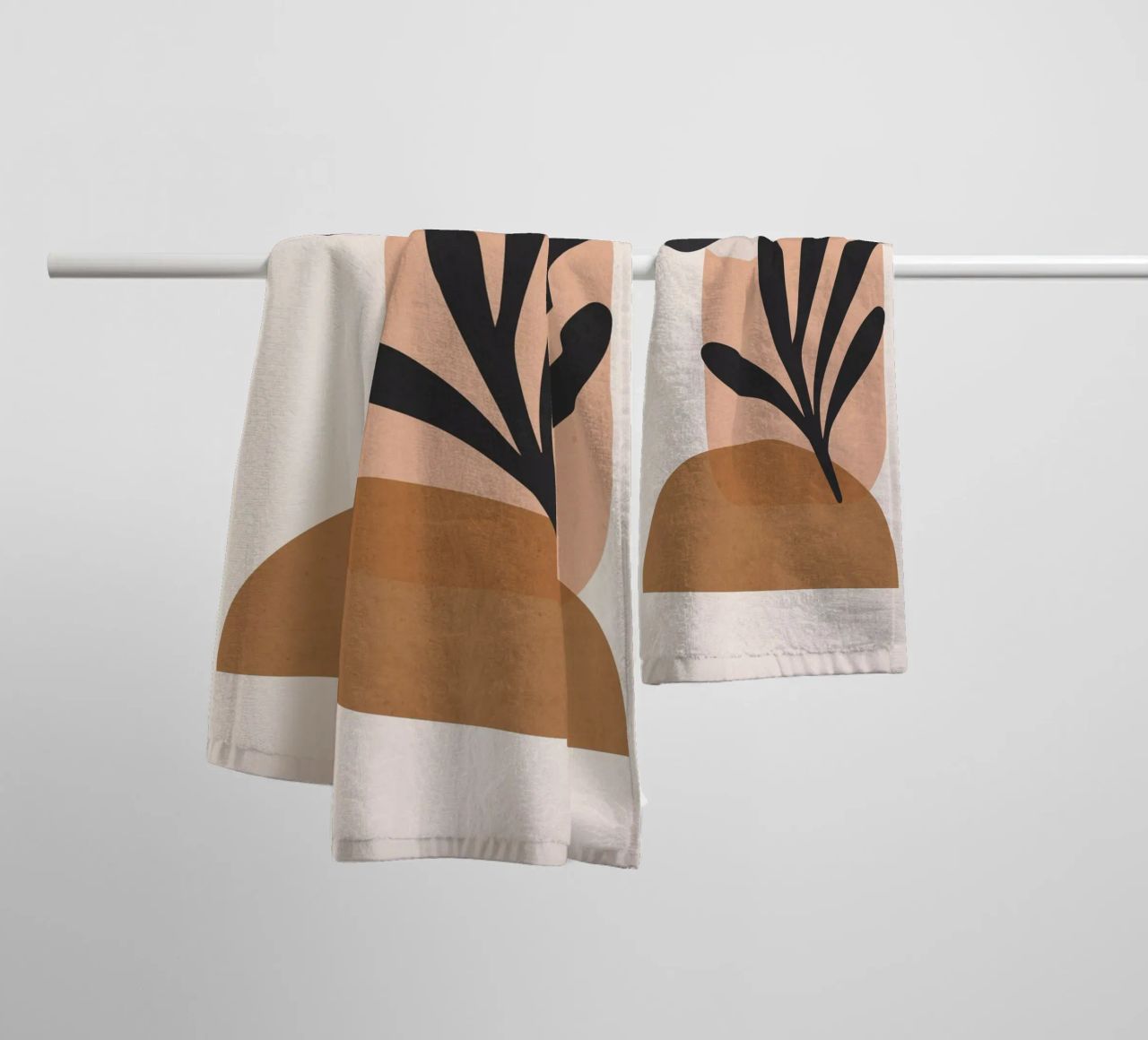 Minimal Abstract Art 11 towel by ThingDesign