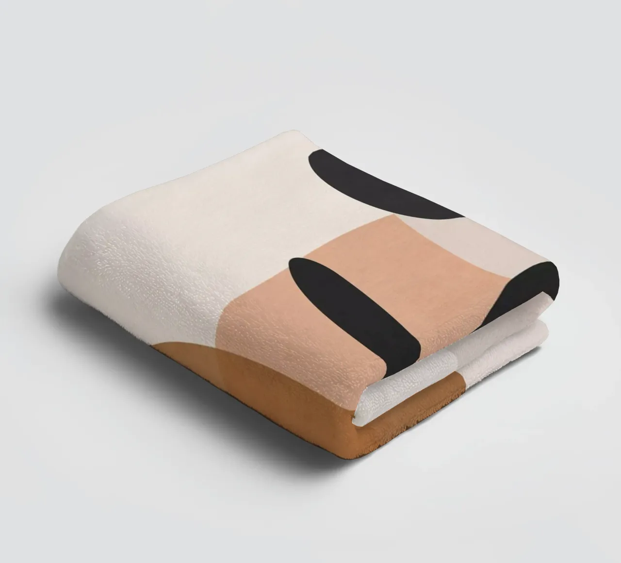Minimalistische abstrakte Kunst 11 Handtuch von ThingDesign