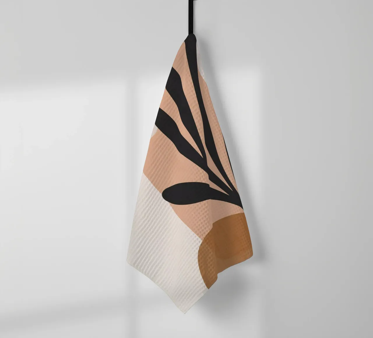 Minimalistische abstrakte Kunst 11 Geschirrtuch von ThingDesign