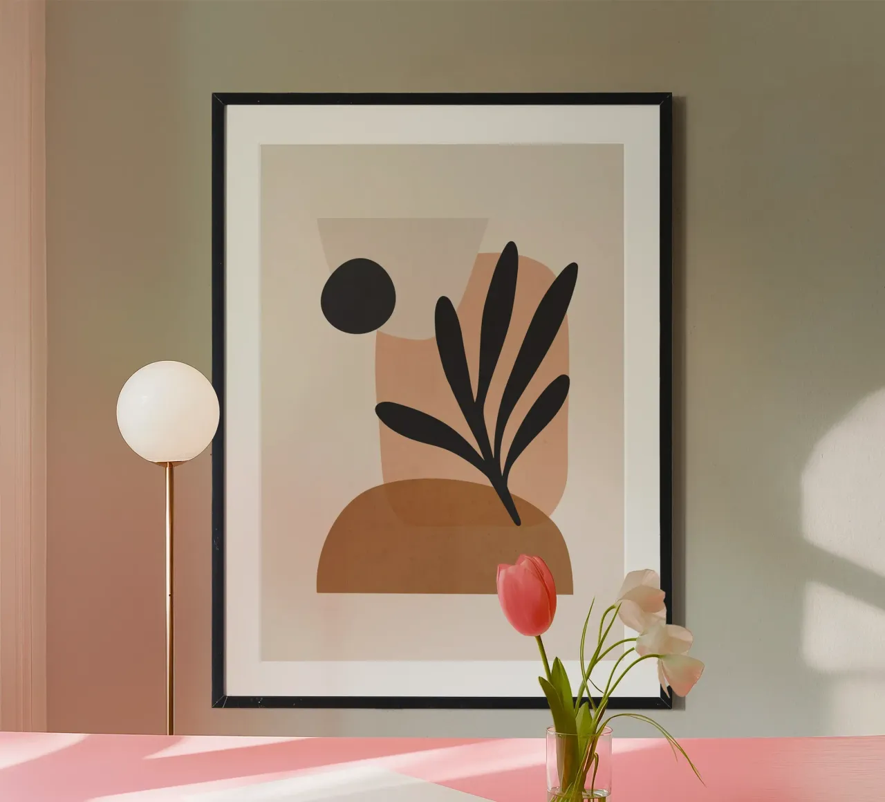 Minimal Abstract Art 11 hahnemühle by ThingDesign