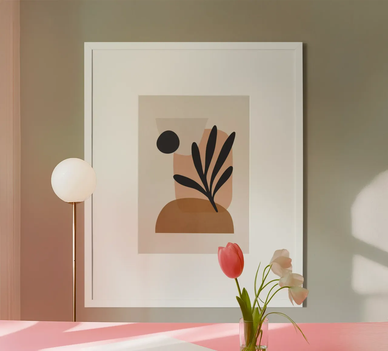 Minimal Abstract Art 11 hahnemühle by ThingDesign