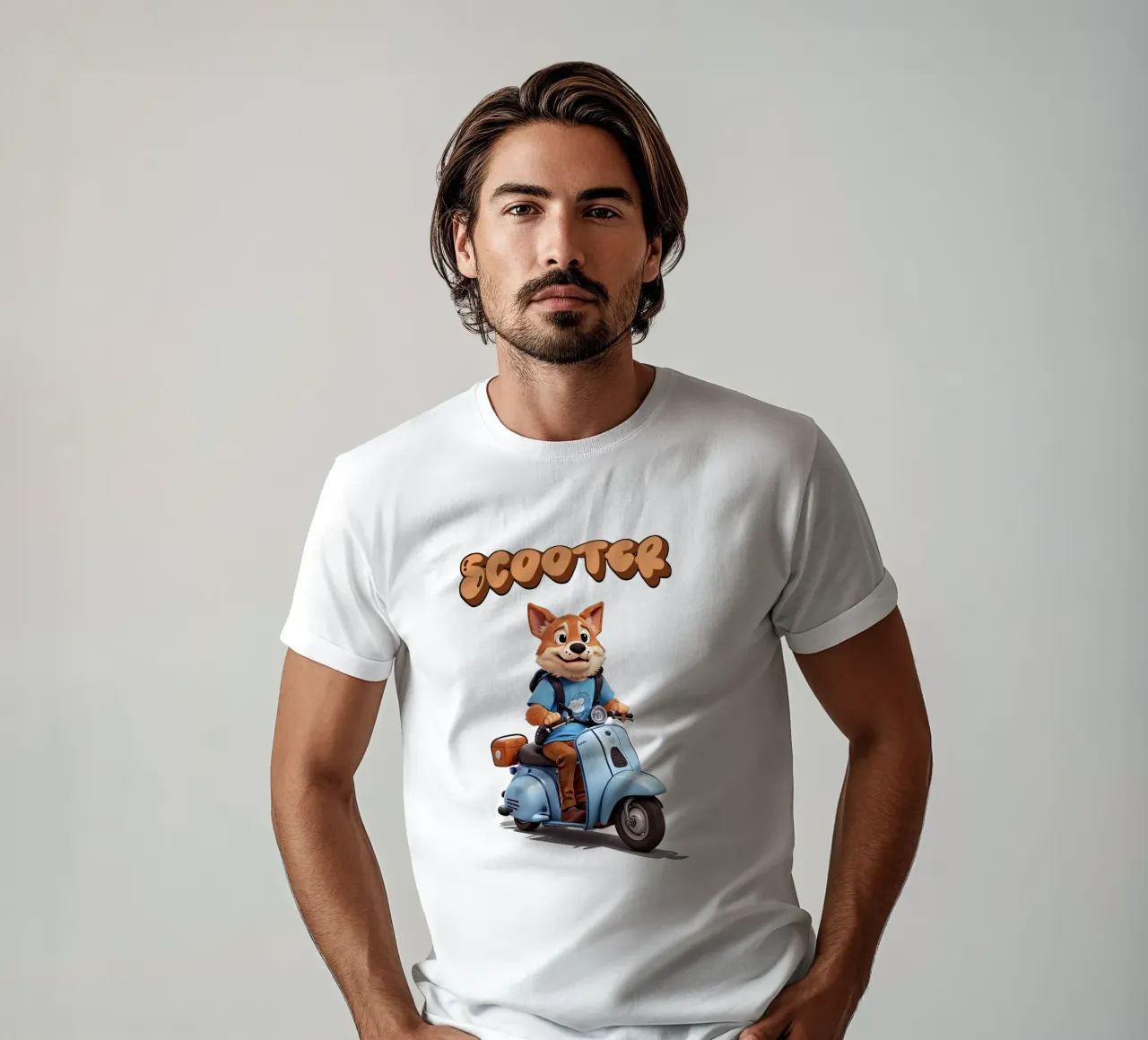 Scooter Foxy t-shirt da Delaney Okuneva