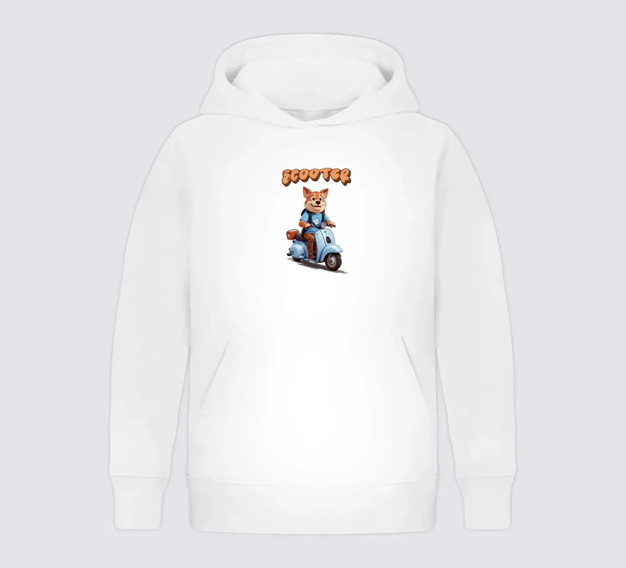 Scooter Foxy felpa bambino con cappuccio da Delaney Okuneva