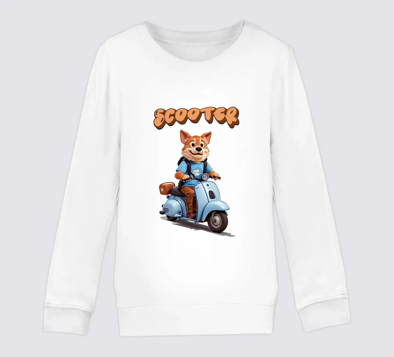 Scooter Foxy felpa bambino da Delaney Okuneva