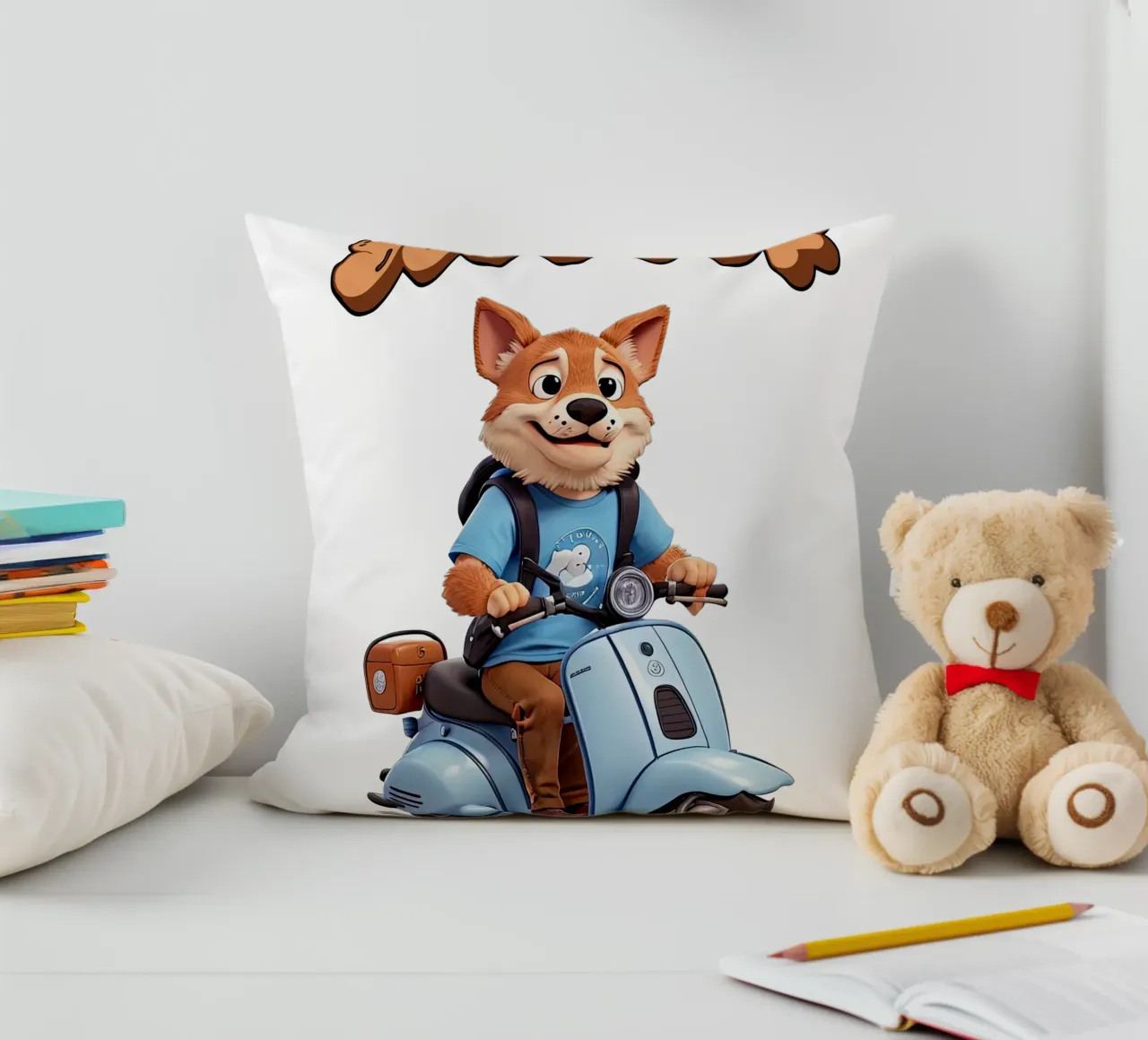 Scooter Foxy cuscino da Delaney Okuneva