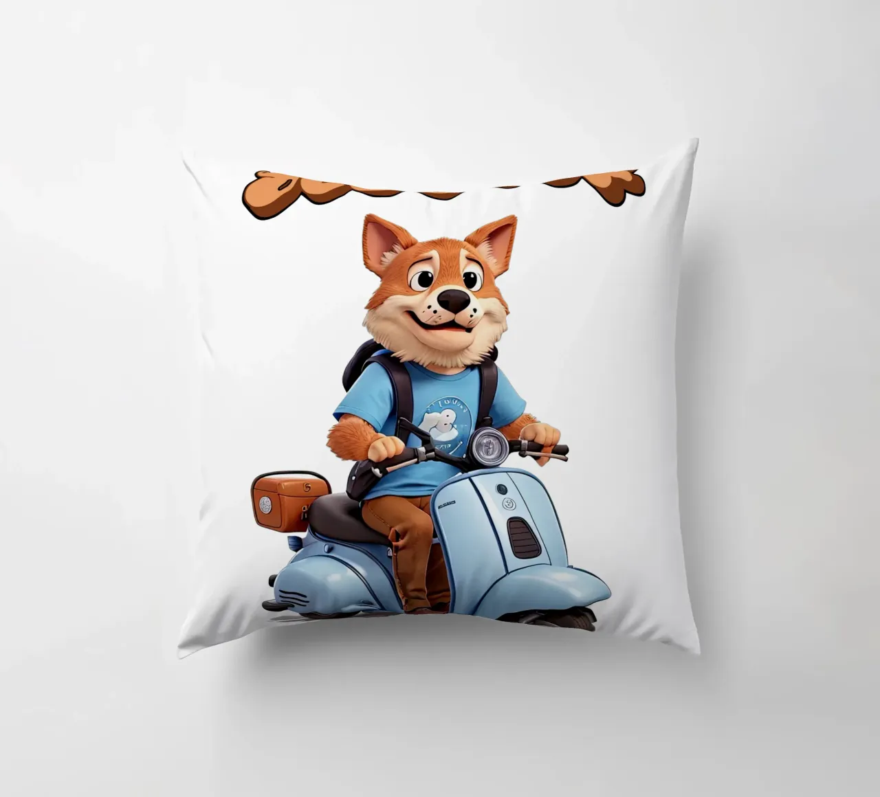 Scooter Foxy cuscino da Delaney Okuneva